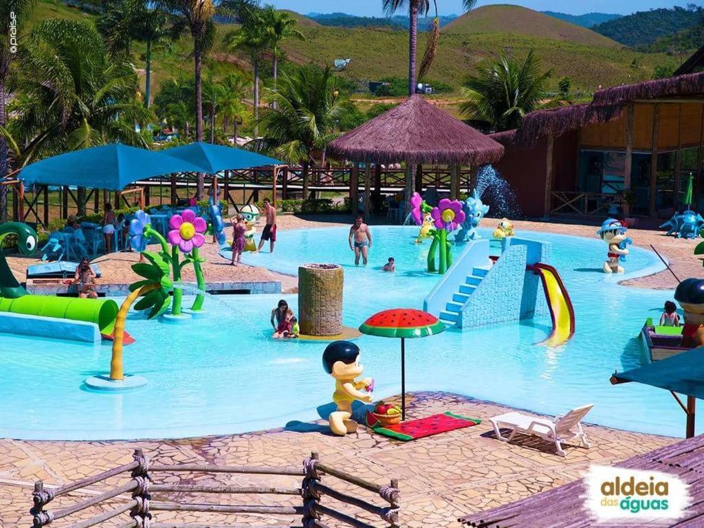 Flat No Aldeia Das Aguas บาร์ราโดปิไร ภายนอก รูปภาพ
