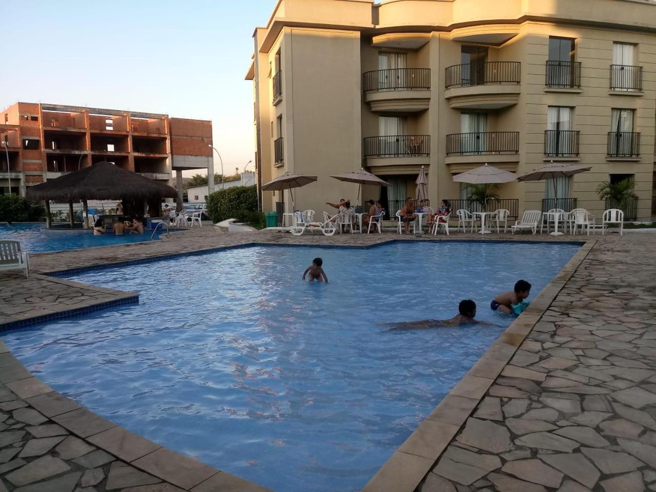 Flat No Aldeia Das Aguas บาร์ราโดปิไร ภายนอก รูปภาพ